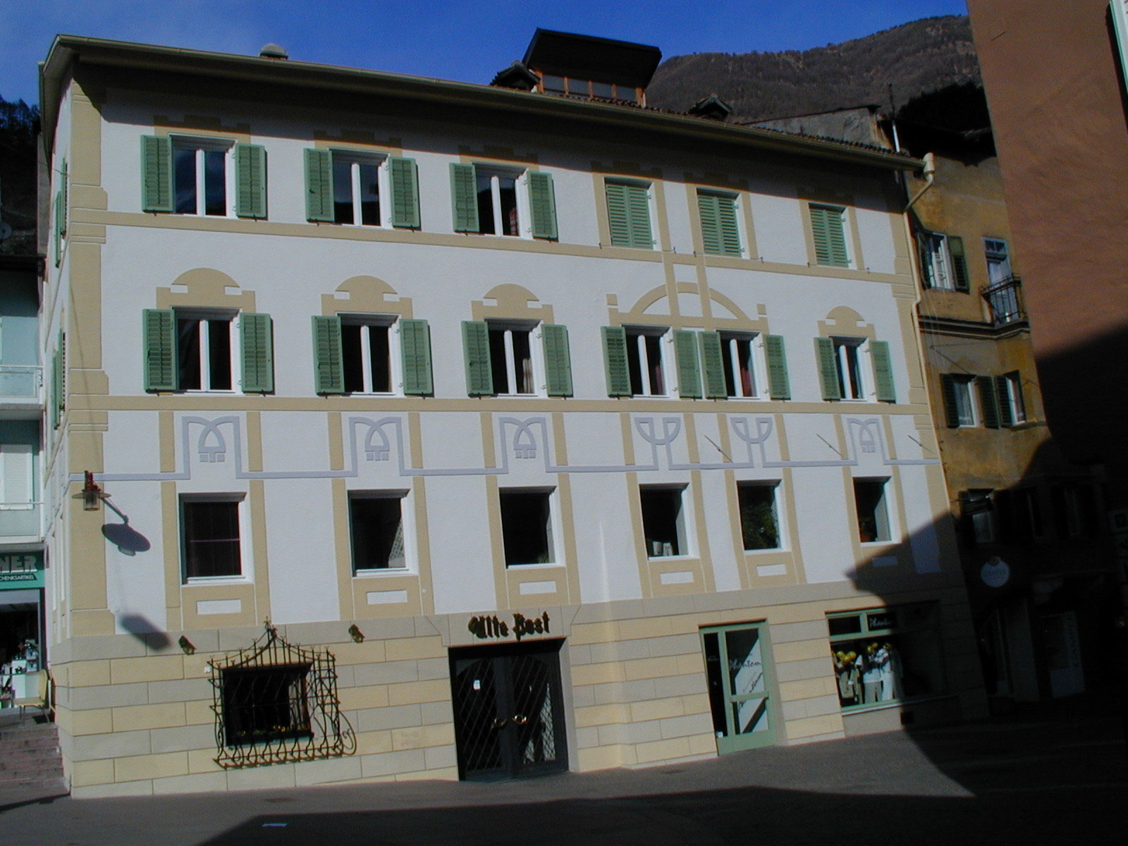 Fassadenrestaurierung, historisches Zentrum